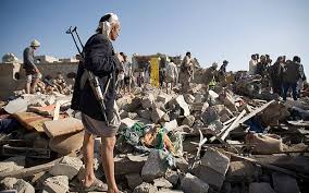 Image result for SAUDI KING YEMEN WAR CARTOON