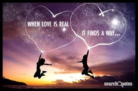 When love is real