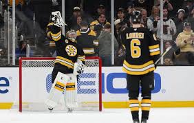 Bruins at the Olympic break: Goalies, power play have them in a surprising spot