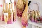 Learn How To Glitter Champagne Bottles - the right way