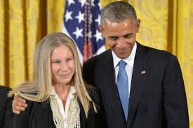 Image result for barbra streisand obama