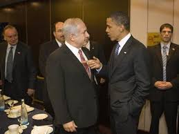 Image result for obama and netanyahu