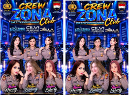 Poster Zona Club Surabaya Viral, Wanita Beratribut Mirip Seragam Polri Picu Polemik Publik