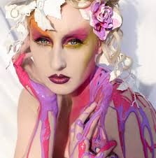 Kirsty Mitchel - paint-fashion1