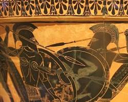 Image of Sarpedon Lycian Prince death Iliad classical art