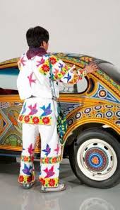 Image result for beaded mexican vw sedan