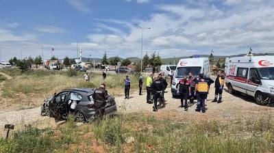 Yunanistanlıların bulunduğu otomobil takla attı: 1 ölü, 2 yaralı İhlas Haber Ajansı