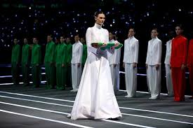 Model who performed in Olympics opening ceremony is dating Leonardo DiCaprio