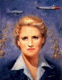 World famous aviatrix, Jacqueline Cochran was born Bessie Pitman in Muscogee 11 May 1906 according to her sister Mamie Pittman Hydle. Jackie Cochran - image003