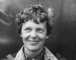 Pioneer: Earhart made history by becoming the first woman to complete a solo flight across the Atlantic Ocean in 1932 - article-2152931-1363EA8D000005DC-578_634x501