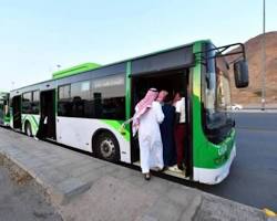 Image of Public bus in Makkah