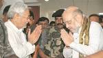 Amit Shah meets Nitish Kumar,