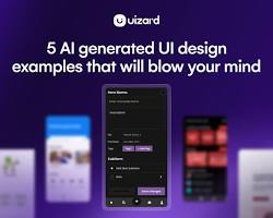 Imagen de AI UI Design Tool Example