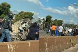 Carreta desgovernada provoca acidente no Anel Rodoviário, em BH