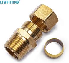 LTWFITTING Brass 5/8-Inch OD x 1/2-Inch Male NPT ...
