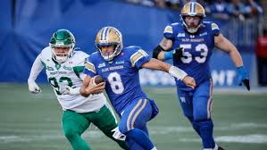 Roughriders Edge Bombers as Collaros Exits with Injury