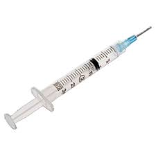 BD 3 mL Disposable Syringe with Hypodermic Needle | Luer-Lok