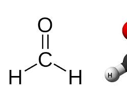 Image de Formaldehyde chemical structure