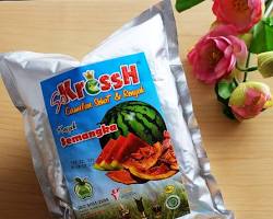 Gambar Keripik Semangka