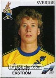JOHNNY EKSTROM (SWE). 38. Panini UEFA Euro Sweden 1992 - 38