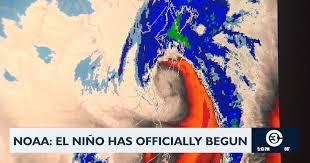 NOAA: El Nino has officially begun