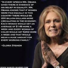 GLORIA STEINEM on Pinterest | Feminism, Equality and Women&#39;s history via Relatably.com