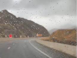 UAE eastern coast rain showers