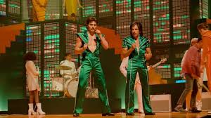 Ben Stiller and Benson Boone on Super Bowl Ad