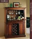 Cherry bar cabinet