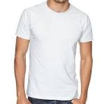 FRUIT OF THE LOOM PLAIN WHITHIRT TEE SHIRT (S-XXXL )