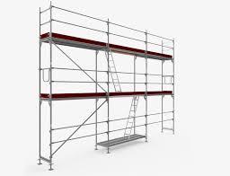 Facade scaffolding system FRAMESCAFF by Scafom-rux