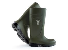 Bekina® StepLite EasyGrip Steel Toe Boots - Green | Hog Slat