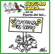 Resultado de imagen de caricaturas de rajoy y aguirre