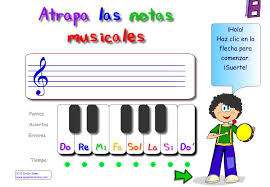 Resultado de imagen de aprendo musica, atrapa las notas en clave de fa