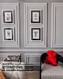 DIY How To Install Wall Moulding Molding Trim Living Room