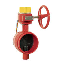 Butterfly Valve, Wafer Ends - UL & FM Approved - Sensortech