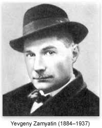 Yevgeny Zamyatin. We also don&#39;t know for sure whether Ayn Rand read Zamyatin&#39;s novel before writing her own story of totalitarianism in the far future, ... - YevgenyZamyatin1
