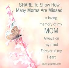 In Memory Quotes Loving Mom. QuotesGram via Relatably.com