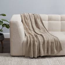 Beautiful Chenille Throw, Porcini, 50 x 60 inches, by Drew Barrymore - Walmart.com