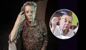 VIDEO | ¡Casi muere! César Bono se ahoga con una pieza de pollo, el momento quedó registrado en transmisión en vivo