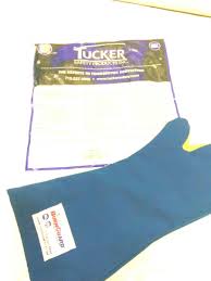 Tucker 06180 Burnguard 18" Conventional Oven Mitt Nomex Blue ...