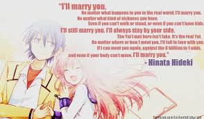 Angel Beats! quote (Hinata Hideki) | Otaku Quotes | Pinterest ... via Relatably.com