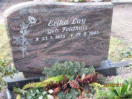 Grab von Erika Lay (geb. Feldhuis) (23.01.1955-21.08.1995 ...