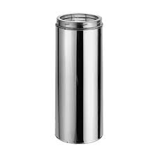 DuraTech 6" Stainless Steel Chimney Pipe - 18" | Woodland Direct