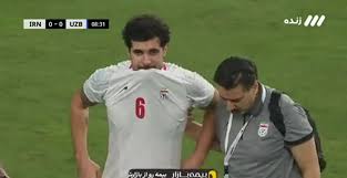 ویدیو: لحظه تعویض سعید عزت‌اللهی به دلیل مصدومیت