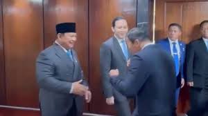 Momen Unik Presiden Prabowo dan Daud Yordan, Inspirasi untuk Keharmonisan