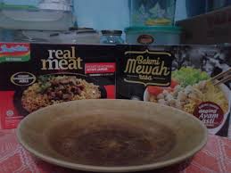 Image result for indomie real meat