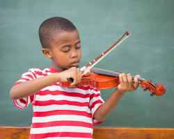 صورة Kids playing musical instruments