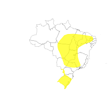 Semana deve começar com chuvas no Rio Grande do Sul e tempo seco no Centro-Oeste
