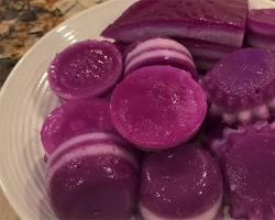 Bánh bò khoai môn miền Tây